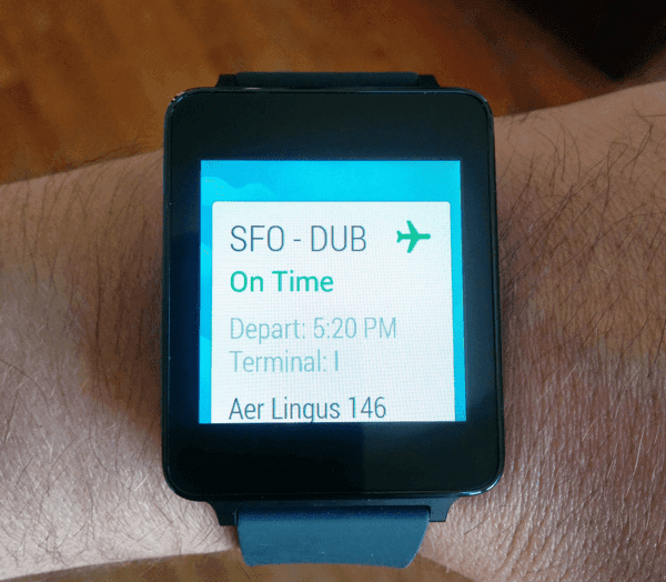 atomic units pushing content on smart watch