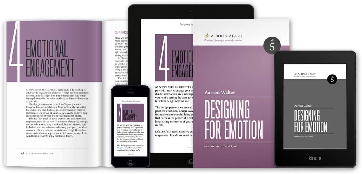 Aarron Walter's book Designing for Emotion