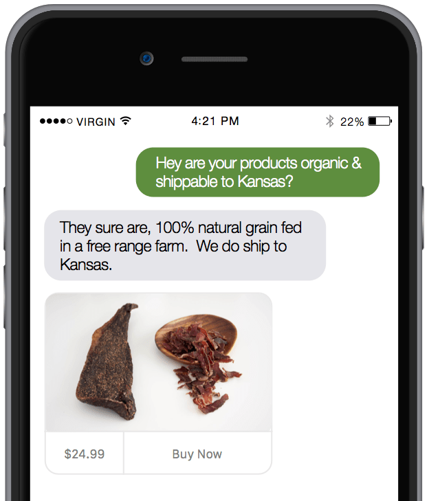 consumer to business conversational commerce