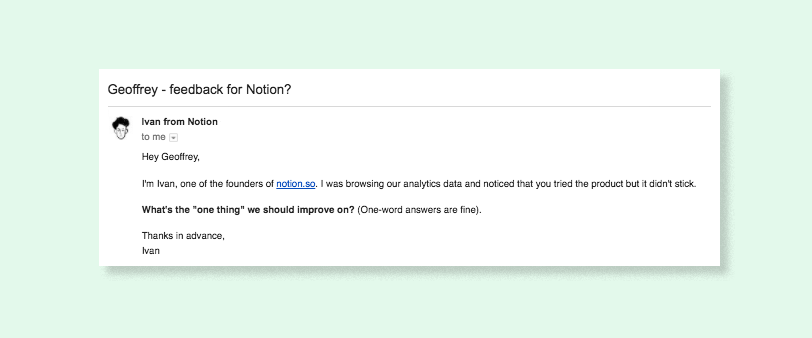 Notion subject line