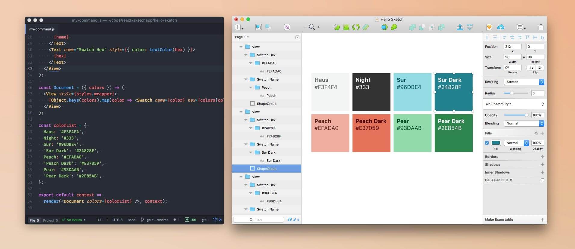 Airbnb React Sketch app