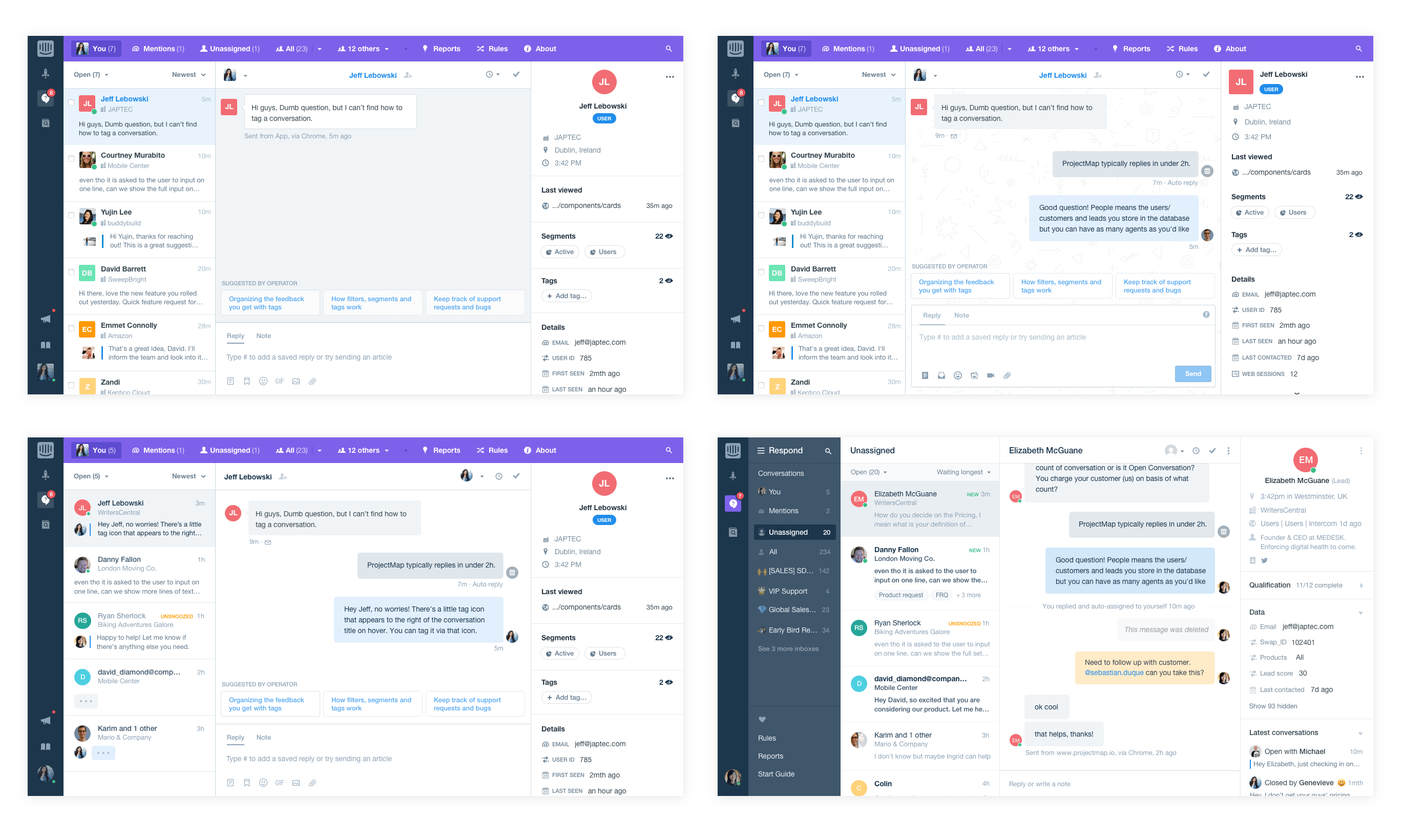 Beta designs for Inbox