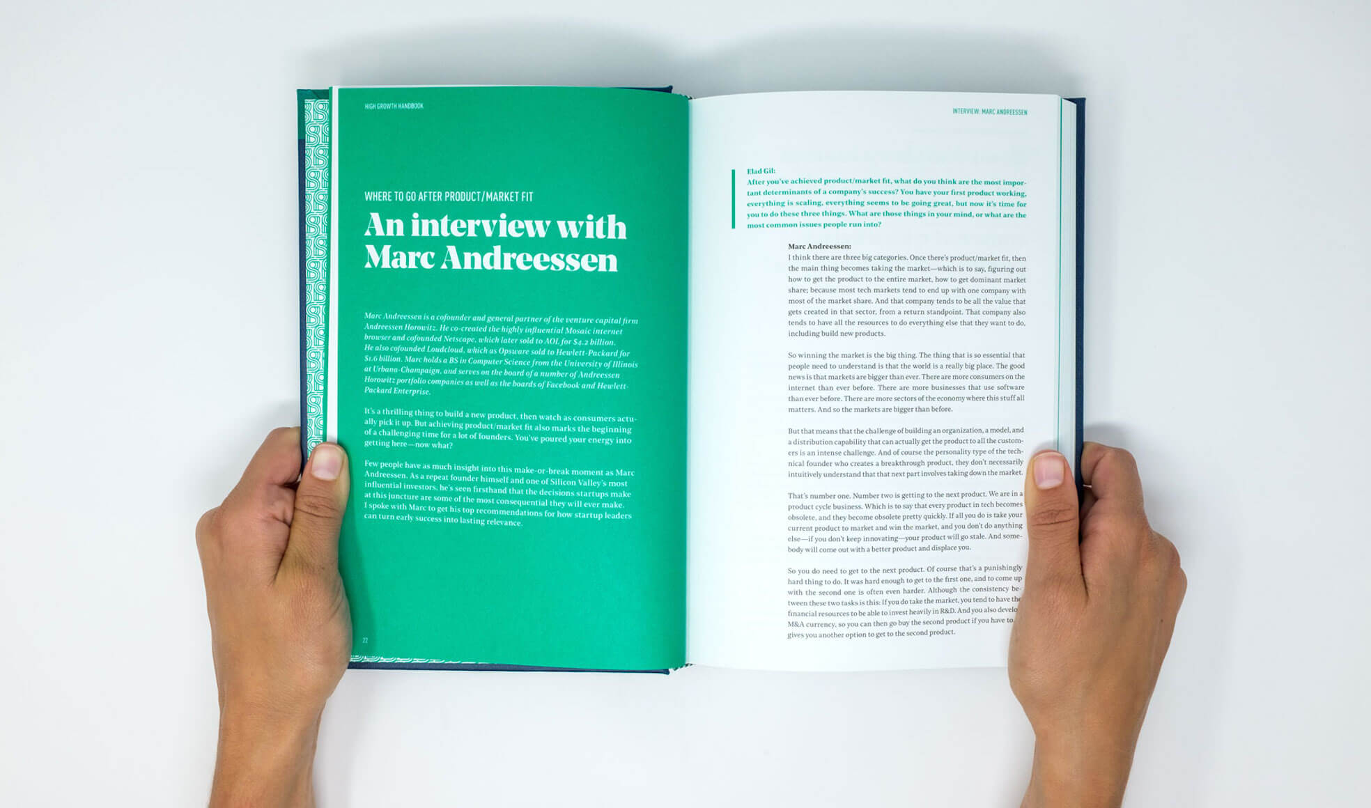 Marc Andreessen High Growth Handbook excerpt