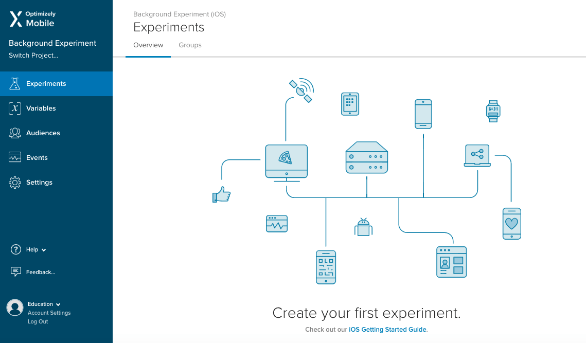 Optimizely Experiment