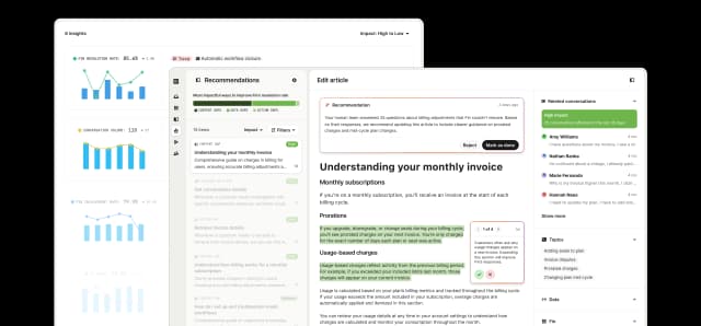 Fin messenger UI