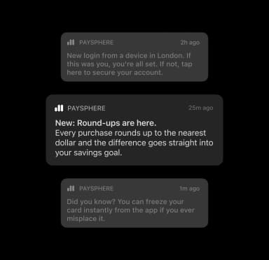 Notification UI