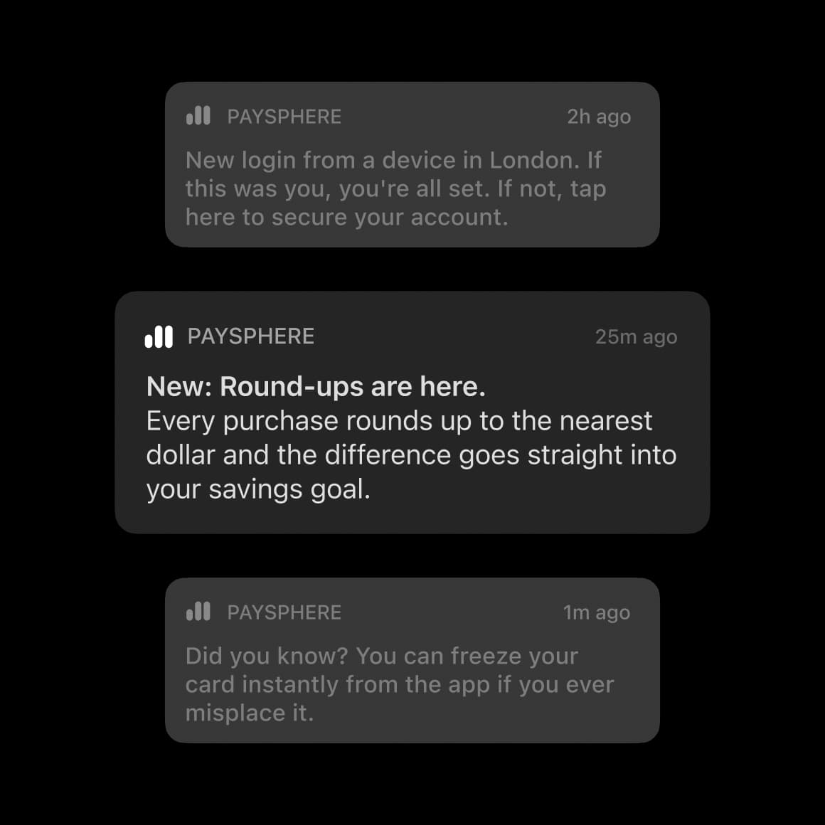 Notification UI