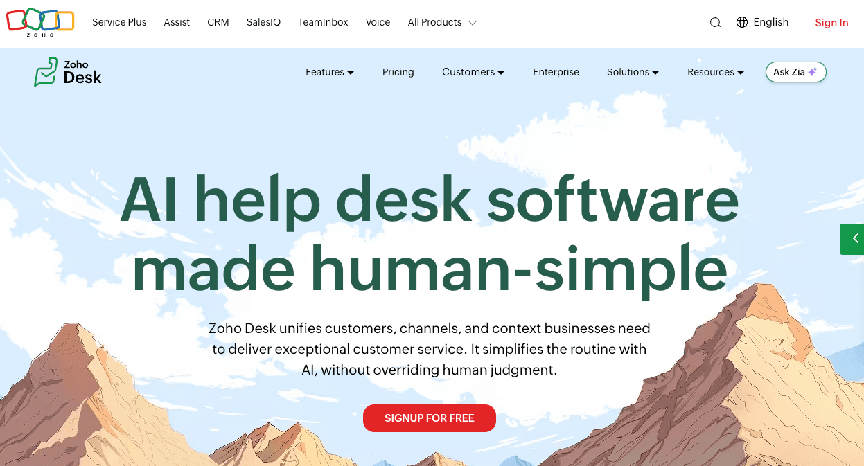 Zoho Desk