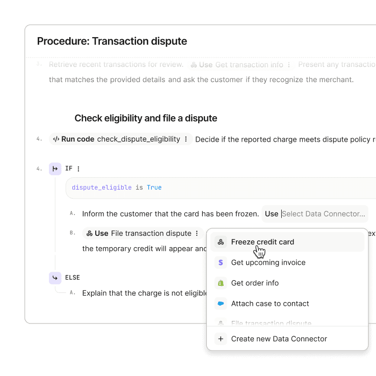 Layer in deterministic controls where precision matters.